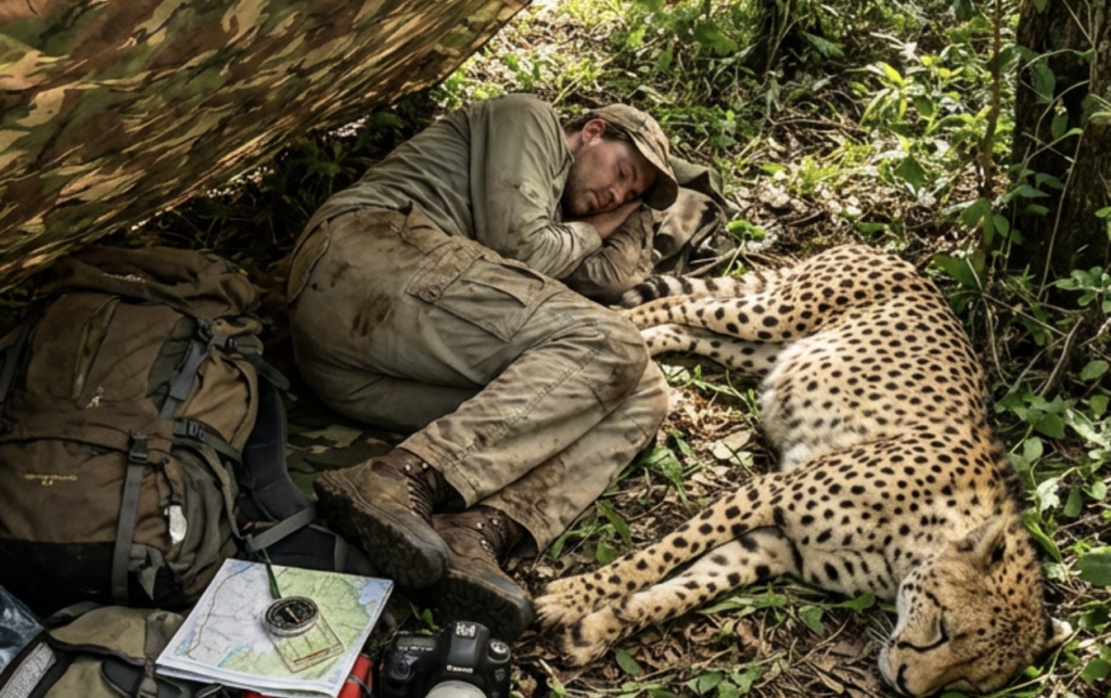 He Took a Nap on the Lawn — What the Cheetah Did Next Shocked Everyone