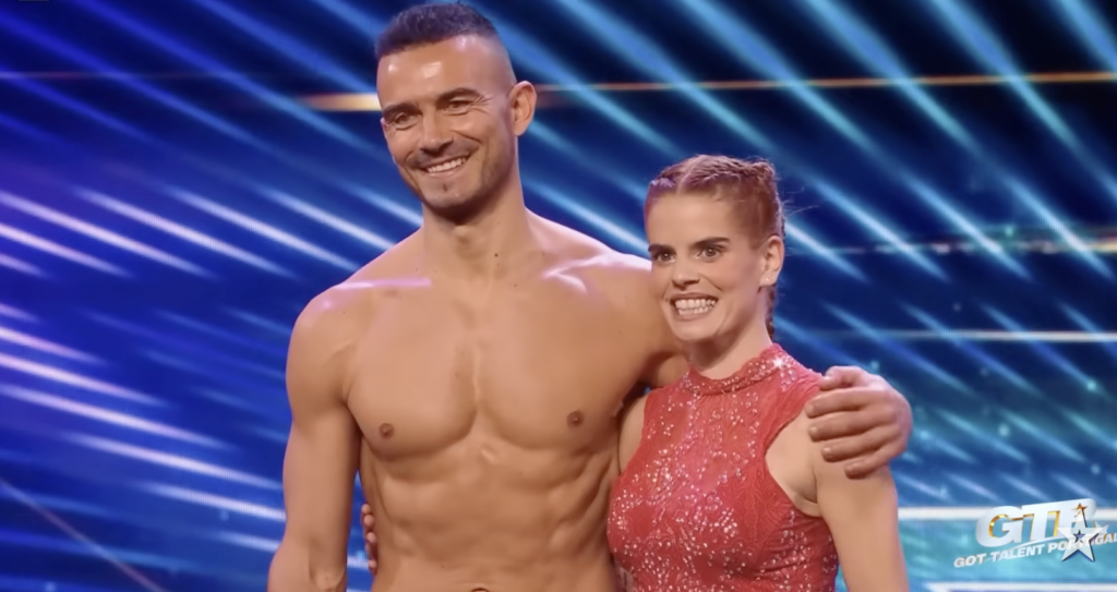 Free Acro Souls: Duo di Acrobati Vola in Finale con il Golden Buzzer a Portugal’s Got Talent