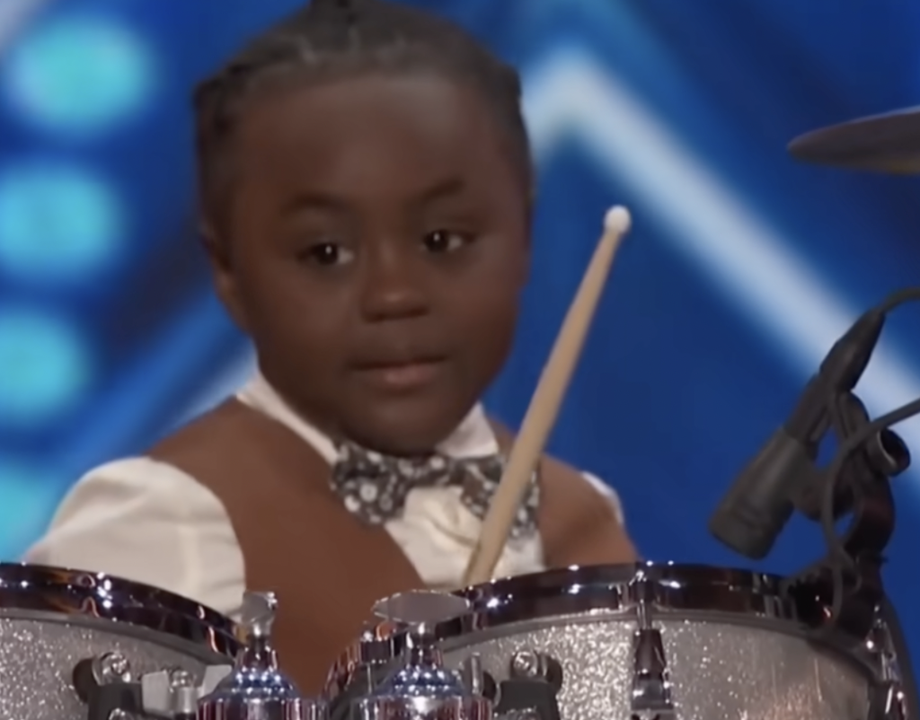 El baterista de 5 años que robó el espectáculo